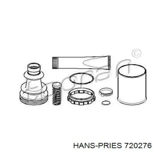 Пыльник ШРУСа внутренний 720276 Hans Pries (Topran)