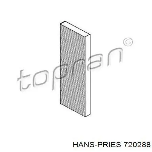 720288 Hans Pries (Topran) Внутрисалонный фильтр