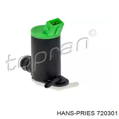 720301 Hans Pries (Topran) насос-мотор омывателя стекла переднего