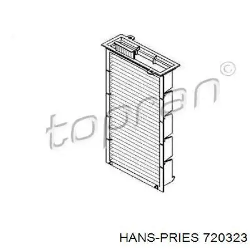 Фильтр салона 720323 Hans Pries (Topran)