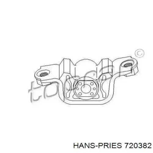 Подушка (опора) двигателя левая задняя 720382 Hans Pries (Topran)