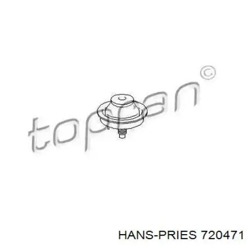 Подушка (опора) двигателя правая передняя 720471 Hans Pries (Topran)