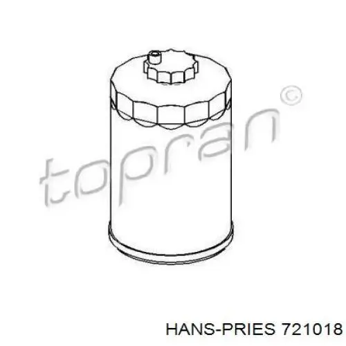 Топливный фильтр 721018 Hans Pries (Topran)