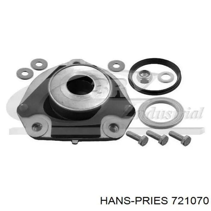Подшипник опорный амортизатора, переднего Hans Pries (Topran) 721070 цена, от 5.43 USD