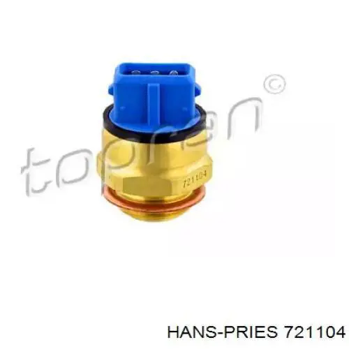 721104 Hans Pries (Topran) датчик температуры охлаждающей жидкости (включения вентилятора радиатора)