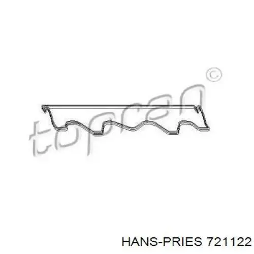 Прокладка клапанной крышки 721122 Hans Pries (Topran)