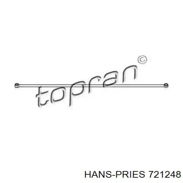 Шток переключения передач КПП 721248 Hans Pries (Topran)