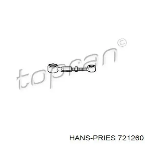 721260 Hans Pries (Topran) barra de ligação da caixa automática de mudança
