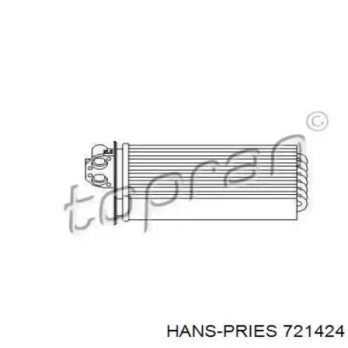 Радиатор печки 721424 Hans Pries (Topran)