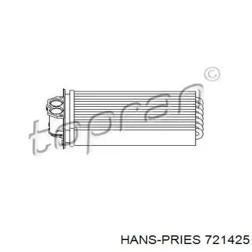 Радиатор печки 721425 Hans Pries (Topran)