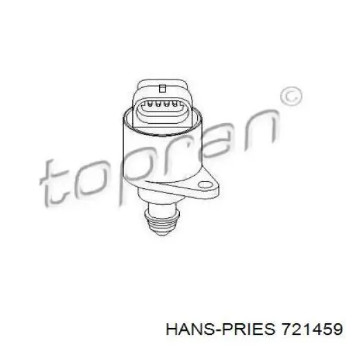 721459 Hans Pries (Topran) клапан (регулятор холостого хода)