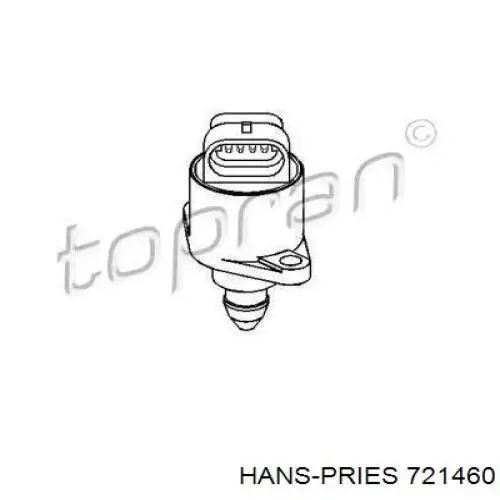 Регулятор холостого хода 721460 Hans Pries (Topran)