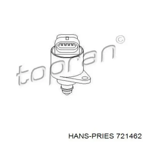 721462 Hans Pries (Topran) клапан (регулятор холостого хода)