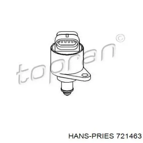 Регулятор холостого хода 721463 Hans Pries (Topran)