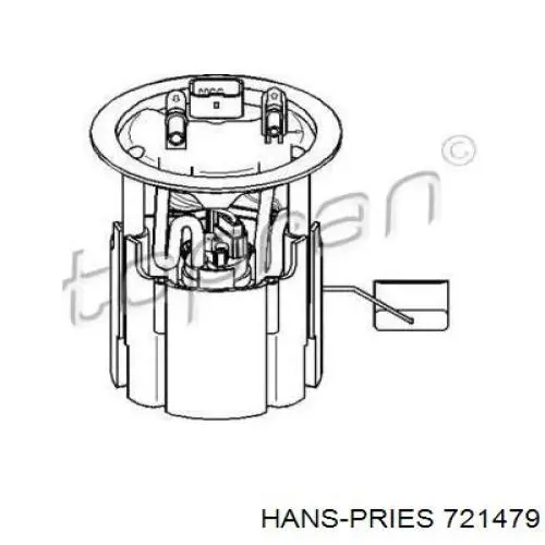 Бензонасос 721479 Hans Pries (Topran)