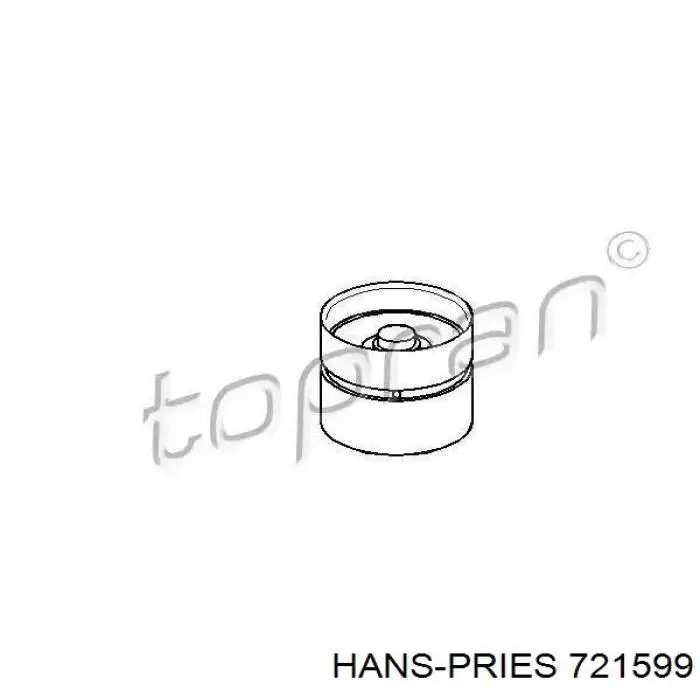 Гидрокомпенсатор 721599 Hans Pries (Topran)