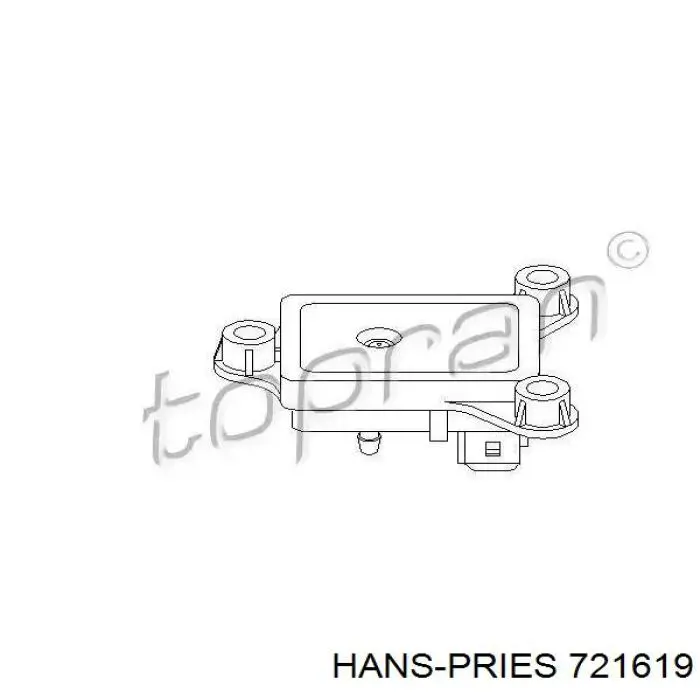 721619 Hans Pries (Topran) Датчик давления воздуха