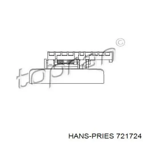 721724 Hans Pries (Topran) ручка двери передней наружная левая