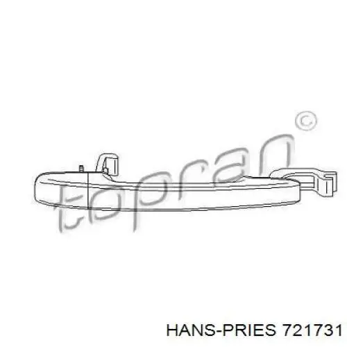 Ручка двери задней наружная 9101W8 Peugeot/Citroen