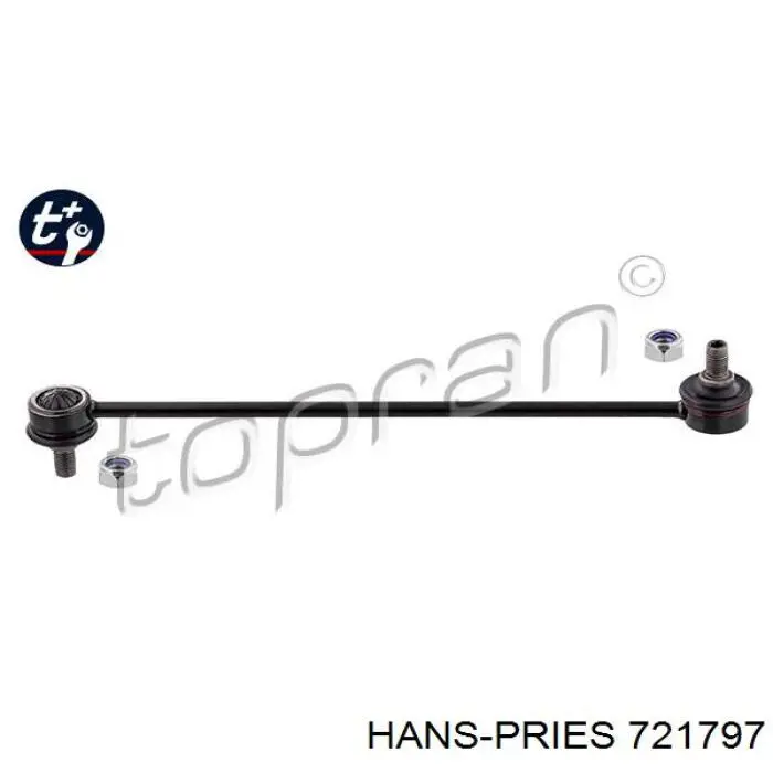 Купить 721797 Hans Pries (Topran) Трубка картера воздушная