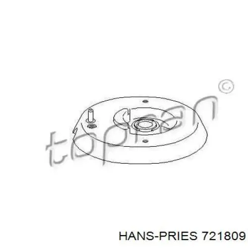 Опора амортизатора переднего 721809 Hans Pries (Topran)