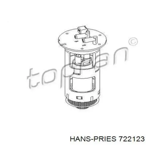 Бензонасос 722123 Hans Pries (Topran)