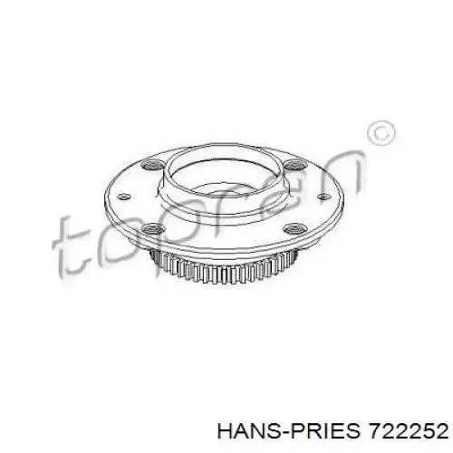 Ступица задняя 722252 Hans Pries (Topran)