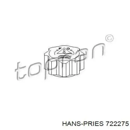 Крышка расширительного бачка 722275 Hans Pries (Topran)