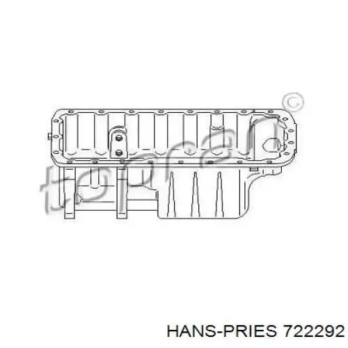 722292 Hans Pries (Topran) Картер масляный