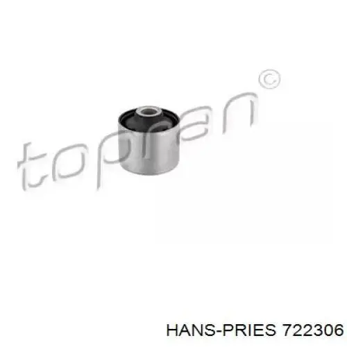 722 306 Hans Pries (Topran) сайлентблок заднего продольного рычага передний