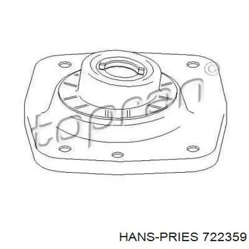 Опора амортизатора переднего левого 722359 Hans Pries (Topran)