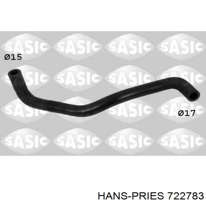 Фланец системы охлаждения Hans Pries (Topran) 722783 цена, от 7.86 USD