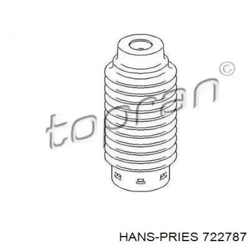722787 Hans Pries (Topran) пыльник амортизатора переднего