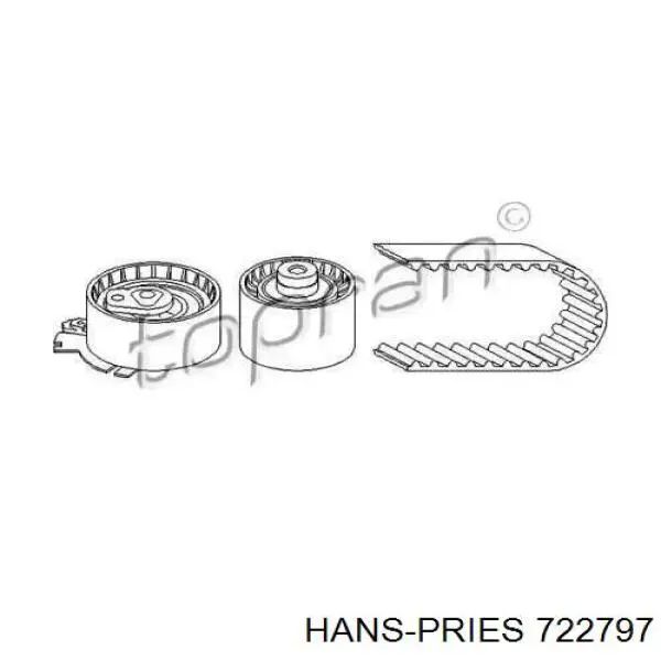 Комплект ГРМ 722797 Hans Pries (Topran)