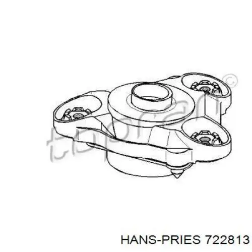 Опора амортизатора переднего левого 722813 Hans Pries (Topran)