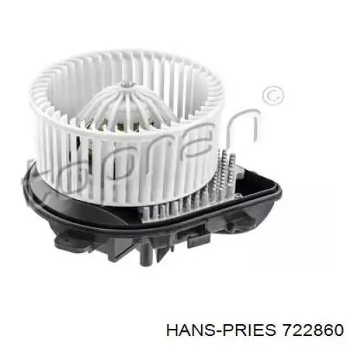 Мотор вентилятора печки (отопителя салона) HANS PRIES 722860