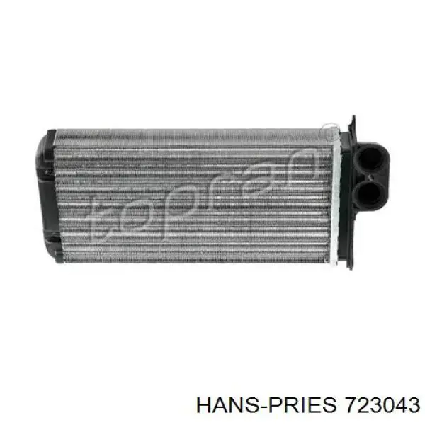 723043 Hans Pries (Topran) радиатор печки