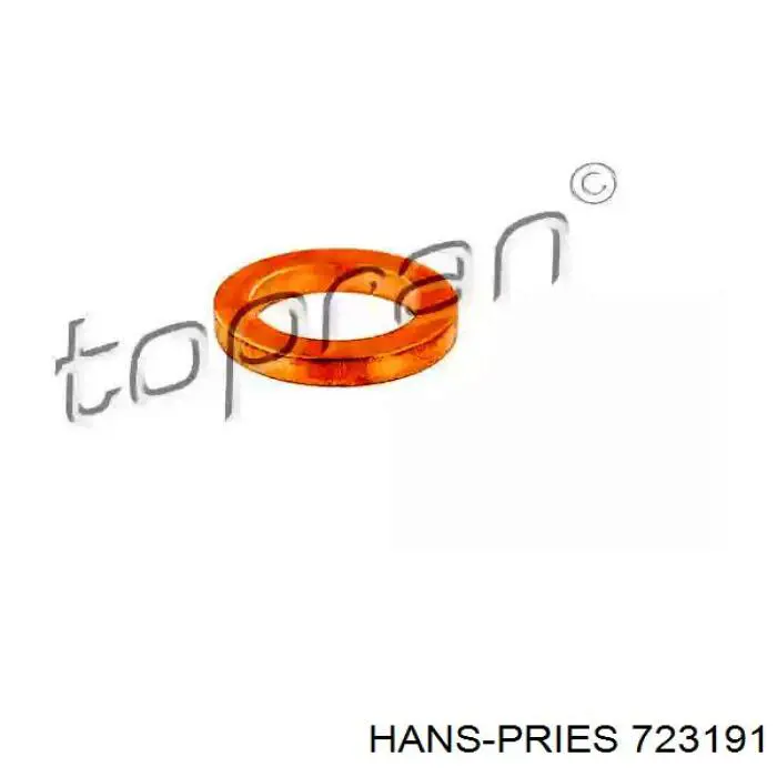 Прокладка шланга отвода масла от турбины 723191 Hans Pries (Topran)
