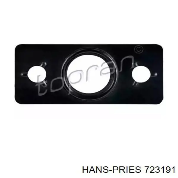 723191 Hans Pries (Topran) прокладка шланга отвода масла от турбины