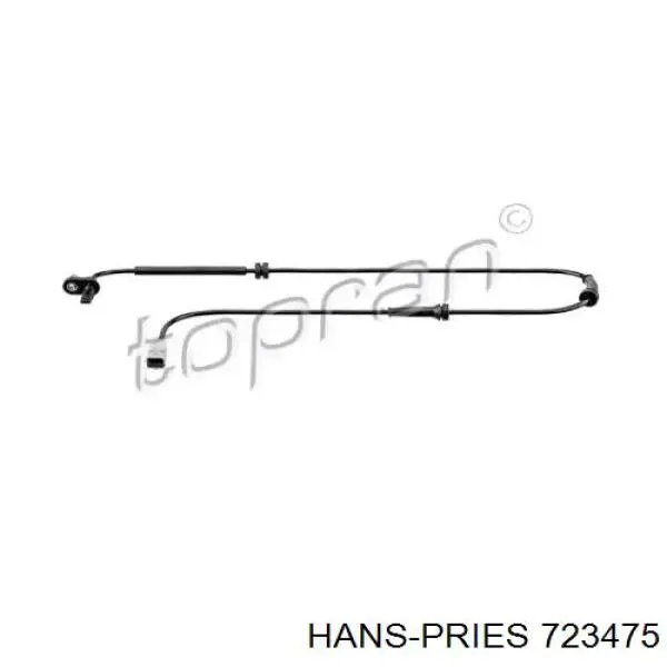 Датчик АБС (ABS) задний 723475 Hans Pries (Topran)