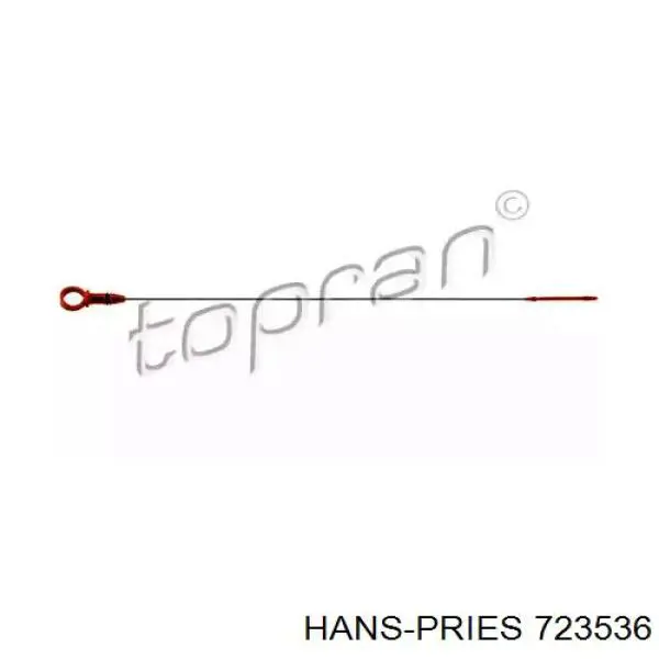 723536 Hans Pries (Topran) щуп (индикатор уровня масла в двигателе)