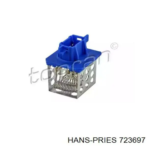 723697 Hans Pries (Topran) резистор (сопротивление вентилятора печки (отопителя салона))