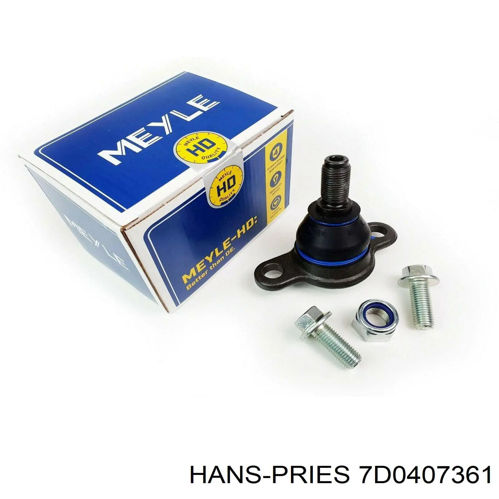 7D0407361 Hans Pries (Topran) Палец шаровой нижний