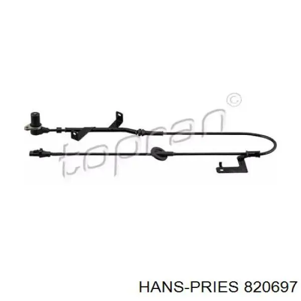 Датчик АБС (ABS) передний левый 820697 Hans Pries (Topran)