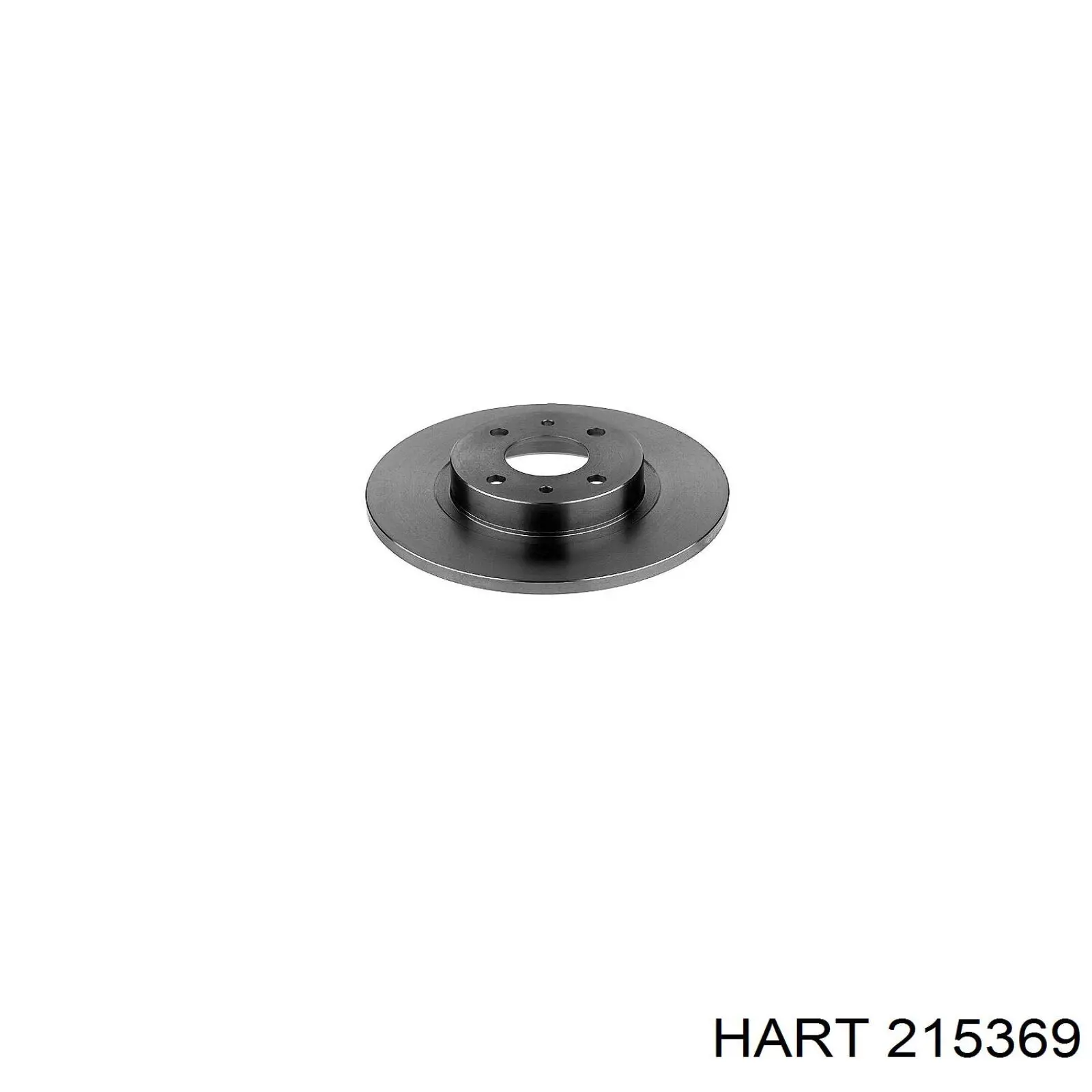215369 Hart диск тормозной передний