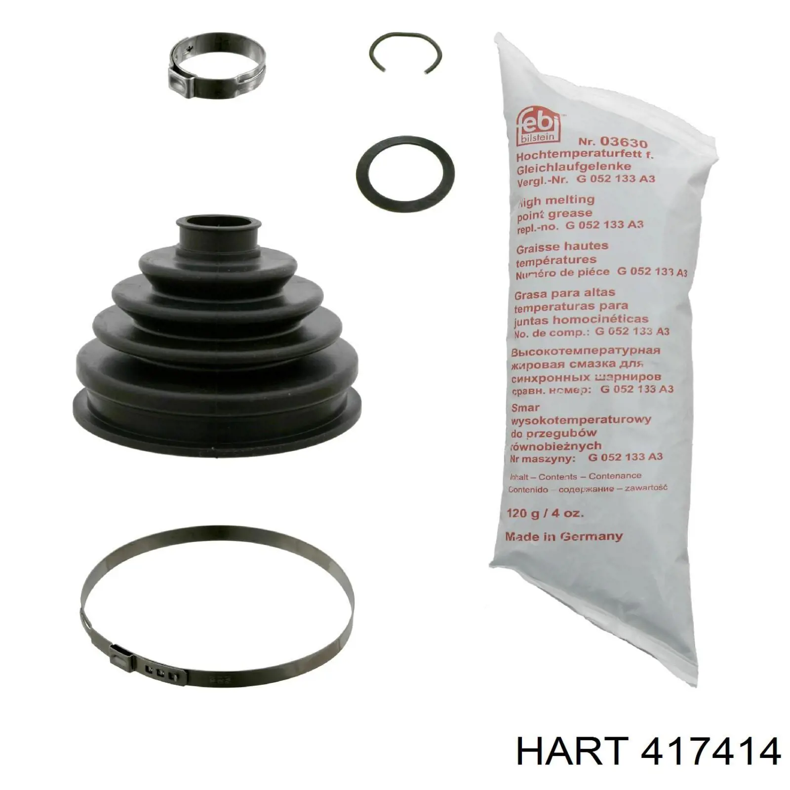 Чехол шруса Hart 417414 цена, от 11.16 USD