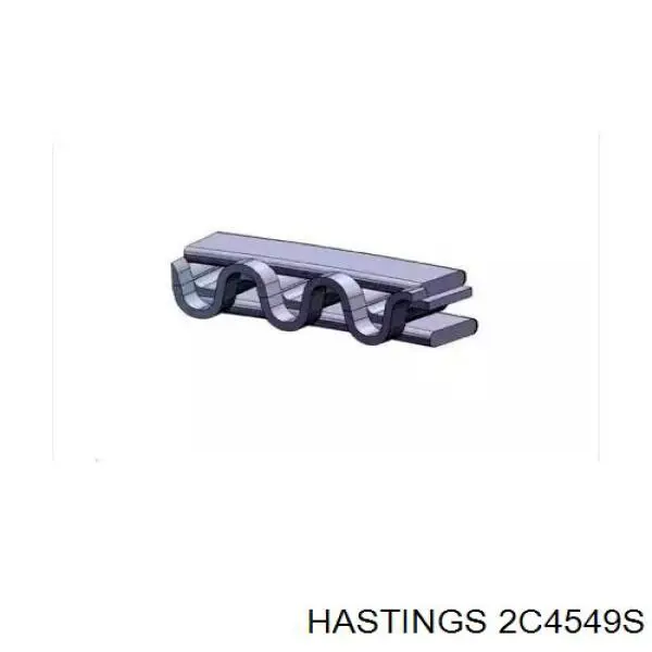 2C4549S Hastings кольца поршневые на 1 цилиндр, std.