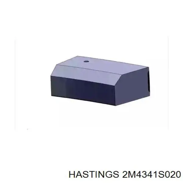 2M4341S020 Hastings кольца поршневые на 1 цилиндр, 2-й ремонт (+0,50)