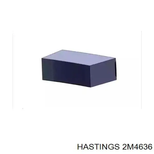 2M4636 Hastings кольца поршневые на 1 цилиндр, std.