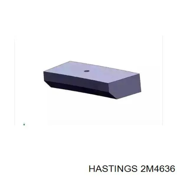 2M4636 Hastings Поршневые кольца на 1 цилиндр, STD
